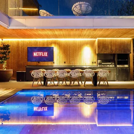 别墅 Golfe ' Paraiso De Luxo ' Piscina Aquecida