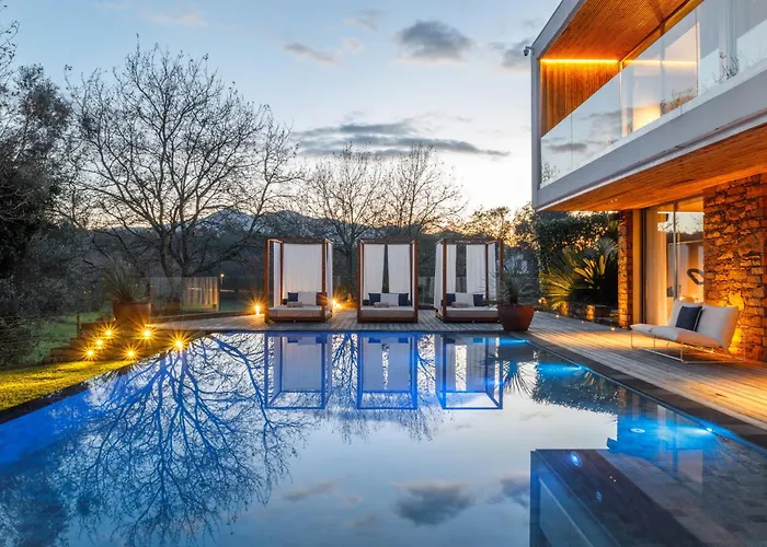 Golfe ' Paraiso De Luxo ' Piscina Aquecida Vila